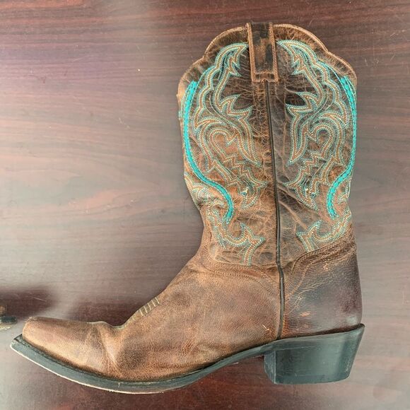 JB Dillon Western Boot Women’s Brown size 10B - Picture 2 of 10